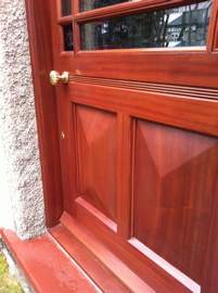 Chamfered panel