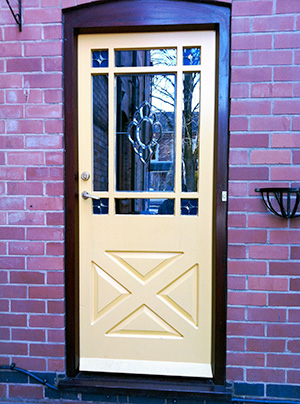 traditional colonial door