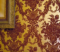 Victorian style wallpaper