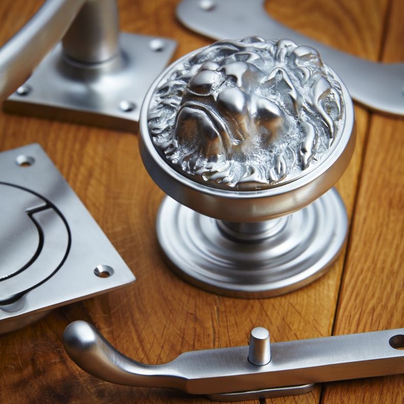 Satin Chrome Door Furniture