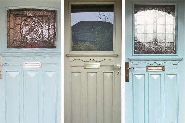classic 1920s and 1930s style doors with vintage charm