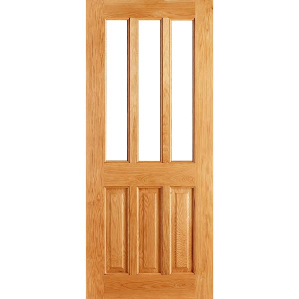 Chateaux unglazed door