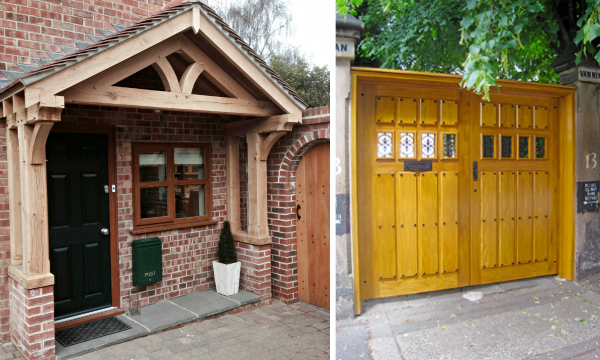 Bespoke porches, canopies and gates