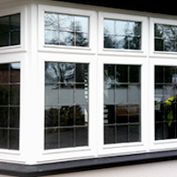 Storm-proof casement windows made from timber